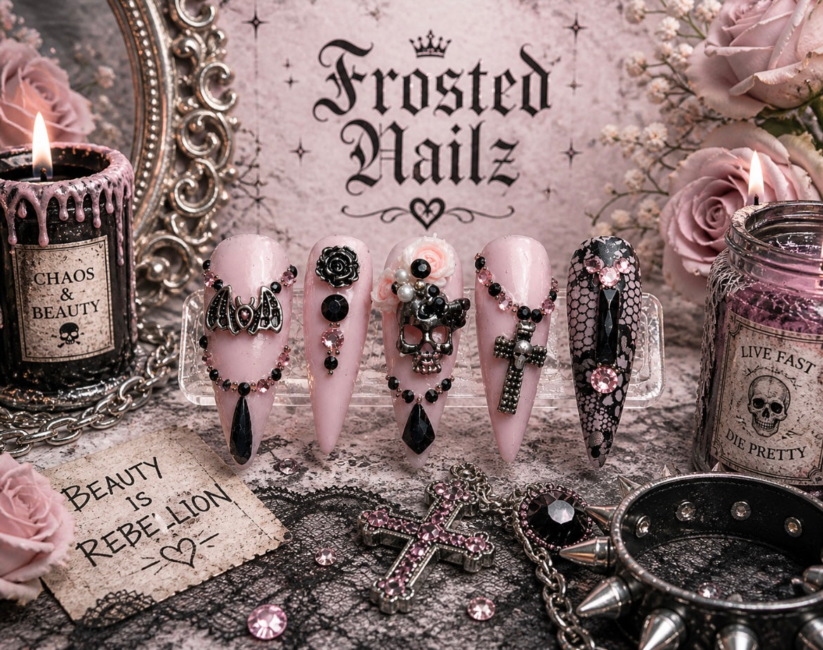Pink skulls