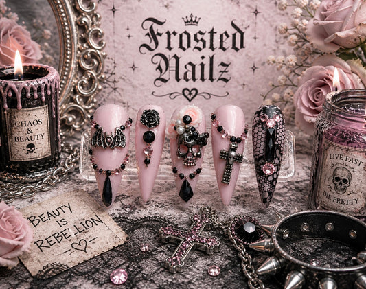 Pink skulls
